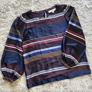 LOFT Stripe Blouse